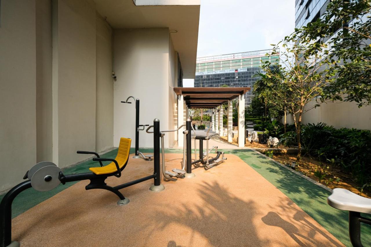 Cityscape View 2Br In Uptown Bgc W 200Mbps Wifi Taguig Exteriér fotografie